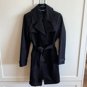 White House Black Market Stitch Detail Trench